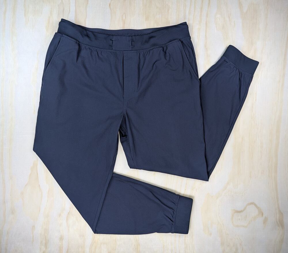 Rhoback Men's XL Performance Joggers Sla Gray Blue Tint Activewear Pants